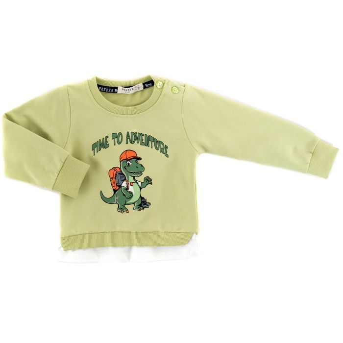 Спортивный костюм детский Breeze с динозавриком (22090-92B-green) изображение 2