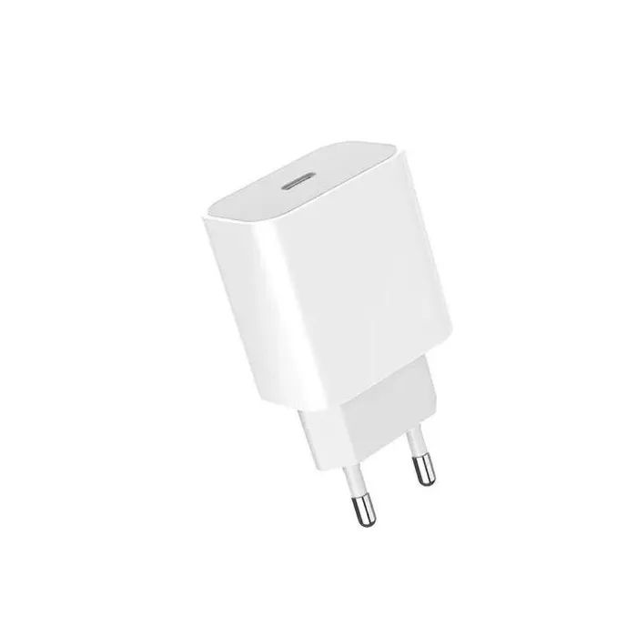 Зарядное устройство Denmen USB-C PD20W 3.6A + cable USB-C to USB-C white (DM-DC06T-WH) изображение 4