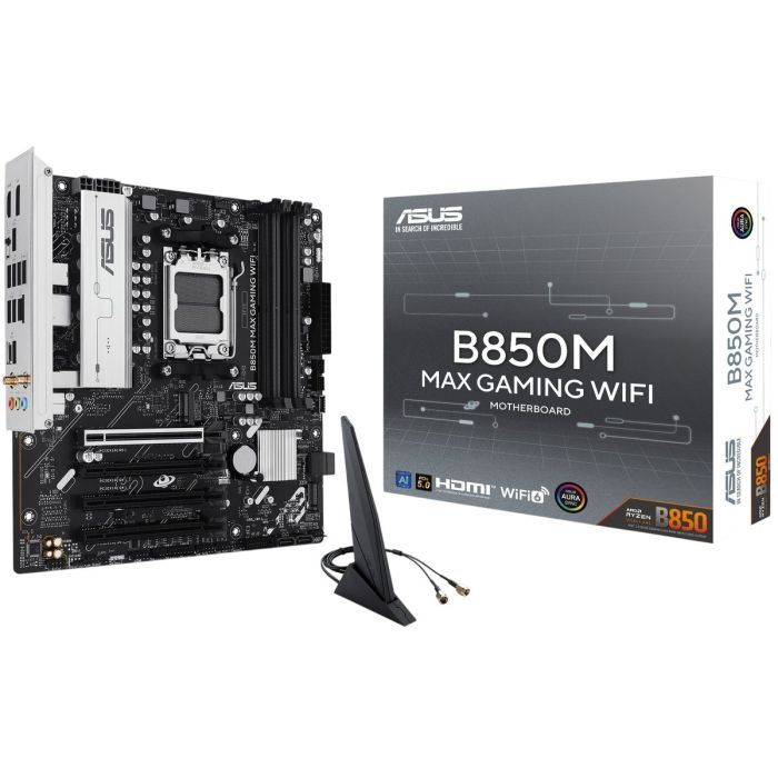 Материнська плата ASUS B850M MAX GAMING WIFI зображення 2