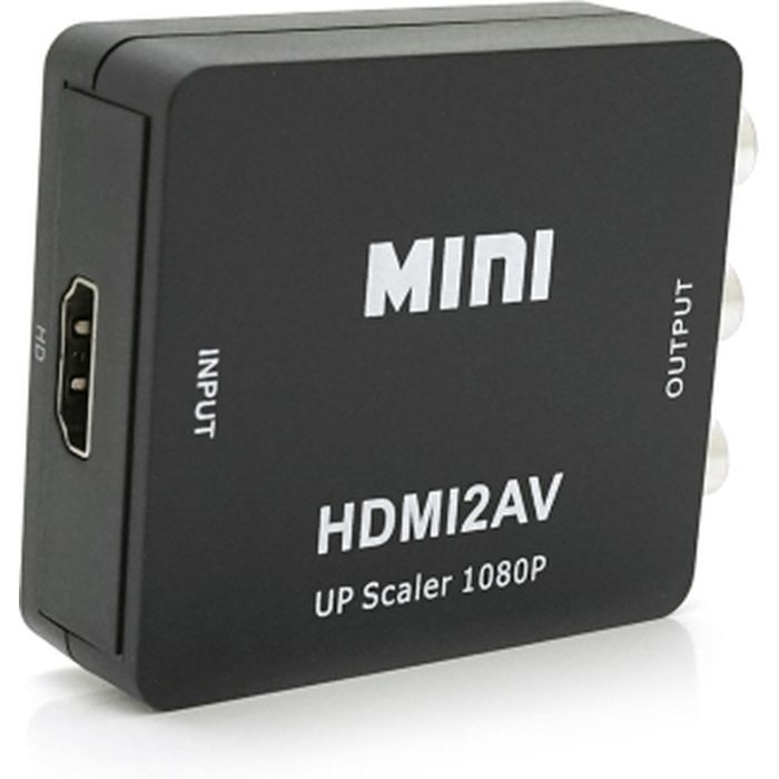 Перехідник HDMI F to 3xRCA F AV 720P/1080P black Voltronic (YT-CM-HDMI/AV-B) зображення 4 Перехідник HDMI F to 3xRCA F AV 720P/1080P black Voltronic (YT-CM-HDMI/AV-B) зображення 4