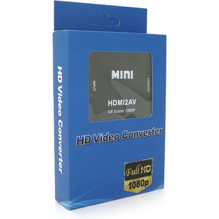 Перехідник HDMI F to 3xRCA F AV 720P/1080P black Voltronic (YT-CM-HDMI/AV-B) зображення 5 Перехідник HDMI F to 3xRCA F AV 720P/1080P black Voltronic (YT-CM-HDMI/AV-B) зображення 5
