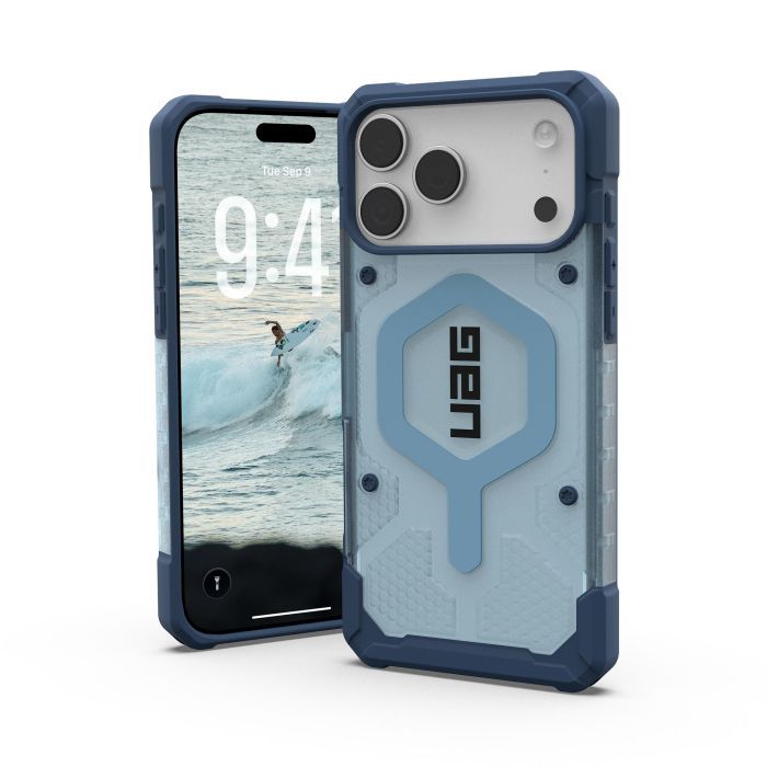 Чохол до мобільного телефона UAG iPhone 17 Pro Max Pathfinder Clear MagSafe Bundle Blues Lanyard (1145521BV03) зображення 10