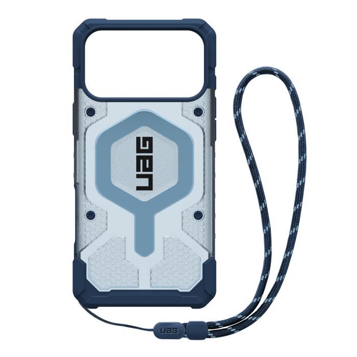Чохол до мобільного телефона UAG iPhone 17 Pro Max Pathfinder Clear MagSafe Bundle Blues Lanyard (1145521BV03) зображення 2