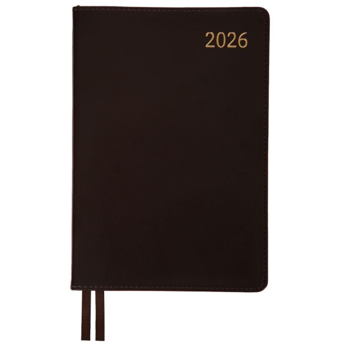 Тижневик Leo planner А5 датований 2026 "Aldento", інтегральний, темно-синій, 368 сторінок (252672)