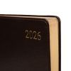Еженедельник Leo planner А5 датированный 2026 "Aldento", интегральный, темно-коричневый, 368 страниц (252673) изображение 3