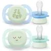 Пустушка Philips AVENT Ultra Start 0+ місяців 2 шт, бірюз (SCF075/18)