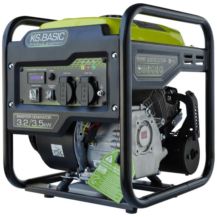 Генератор Konner&Sohnen інверторний KSB 35i, 230В, 3.5кВт, ручний стартер, 33кг (KSB35I)