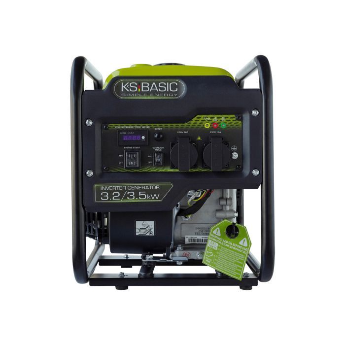 Генератор Konner&Sohnen інверторний KSB 35i, 230В, 3.5кВт, ручний стартер, 33кг (KSB35I) зображення 2