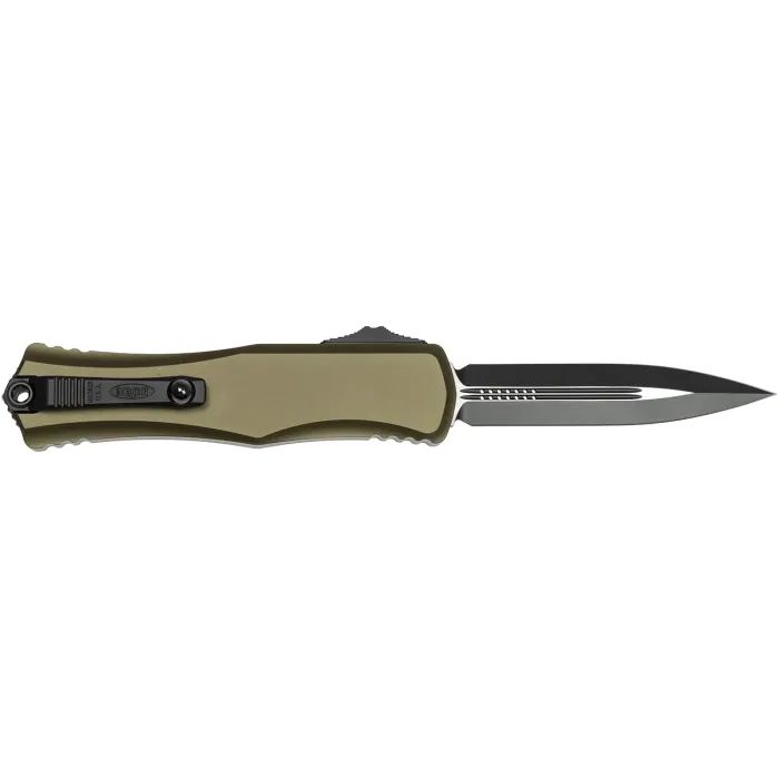 Ніж Microtech Hera II D/E Black Blade OD Green (1702-1OD) зображення 2 Ніж Microtech Hera II D/E Black Blade OD Green (1702-1OD) зображення 2