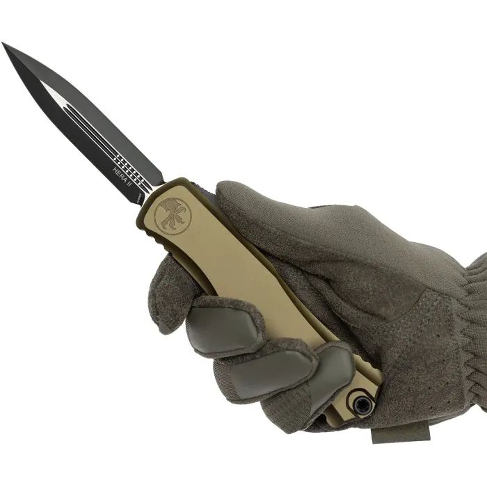 Ніж Microtech Hera II D/E Black Blade OD Green (1702-1OD) зображення 5 Ніж Microtech Hera II D/E Black Blade OD Green (1702-1OD) зображення 5