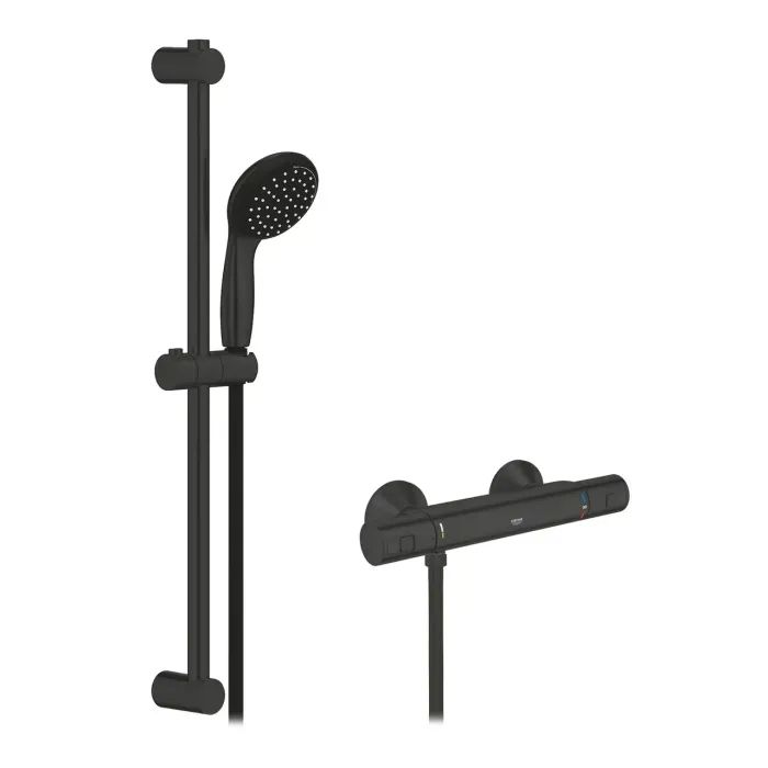 Душовий гарнітур Grohe QuickFix Start Black (UA303908T1)
