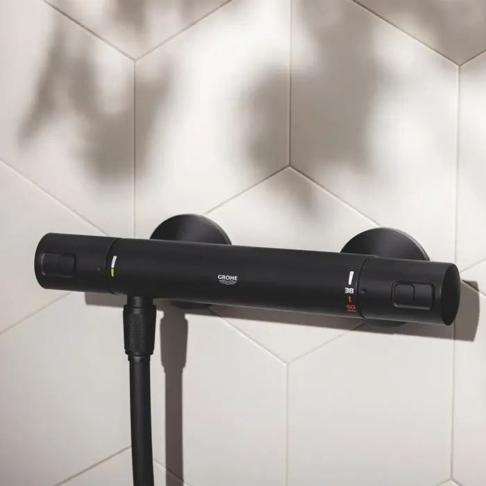 Душовий гарнітур Grohe QuickFix Start Black (UA303908T1) зображення 9