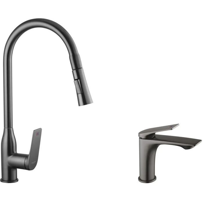 Смеситель Kroner Graz-GRP030-T + змішувач Graz-GRP010 (CVS30148)