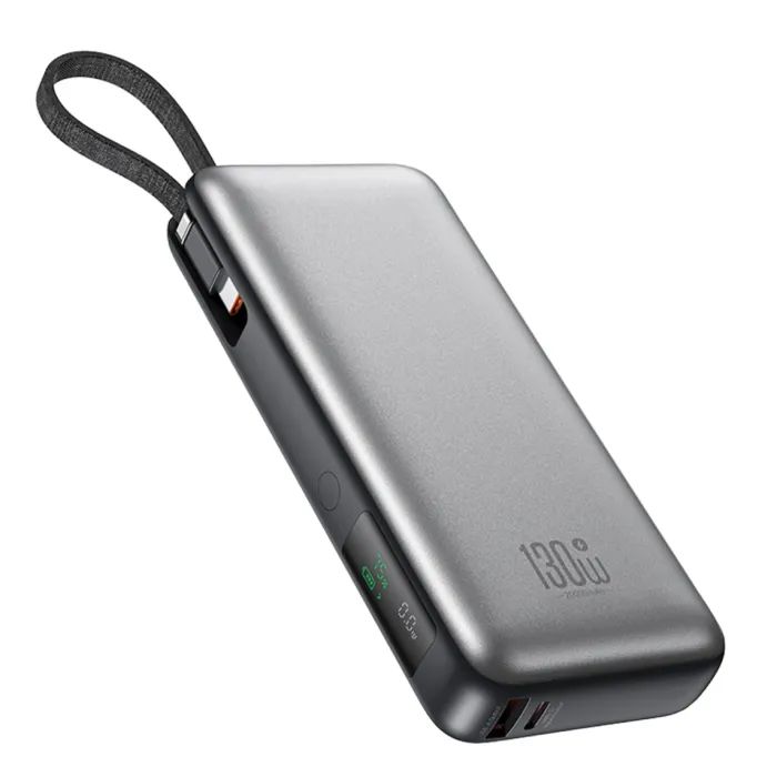 Батарея універсальна XO 20000mAh 130W, PD, QC (XO-PR268_grey) зображення 2