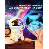 Ночник DKWAY Проектор звездного неба Космонавт галактики Астронавт T-40 белый (446070431) изображение 5