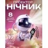 Ночник DKWAY Проектор звездного неба Космонавт галактики Астронавт T-40 белый (446070431)