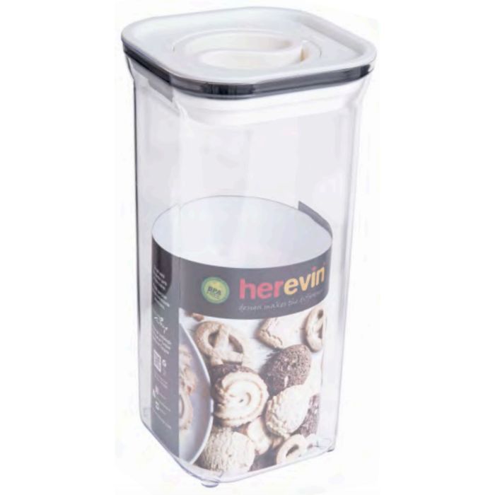Пищевой контейнер Herevin Canister-Vacuum Lid-White вакумна кришка 1.5 л (161215-004)