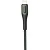 Дата кабель USB 2.0 AM to Lightning 1.0m 3A braided dark green SkyDolphin (USB-000580) изображение 2