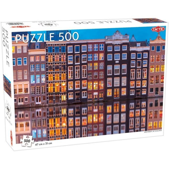 Пазл Tactic Амстердам, Нидерланды, 500 элементов (58291)