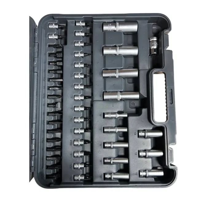 Набір інструментів GTM 94шт. 1/2-1/4" 4-32мм, кейс (GTS-094) зображення 3