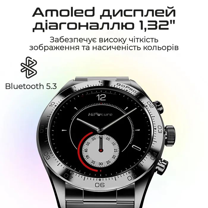 Смарт-часы HiFuture gopro 2 silver (gopro2.silver) изображение 2