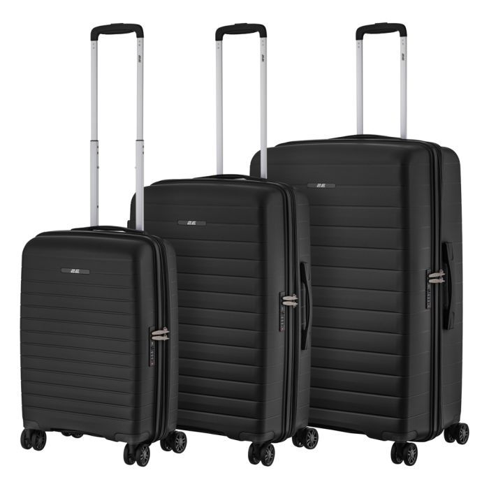 Набір валіз 2E Aero (L+M+S), сіро-коричневі (2E-SPP-AERO-SET3-TP) зображення 2