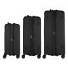 Набір валіз 2E Aero (L+M+S), чорні (2E-SPP-AERO-SET3-BK) зображення 7