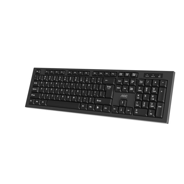 Комплект AOC KM210B Wireless UA Black (KM210B/97) изображение 8