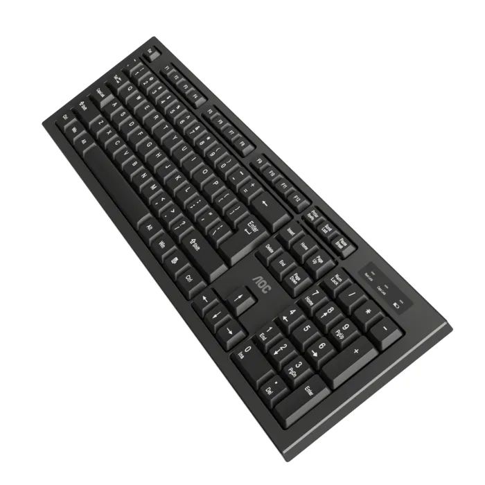 Комплект AOC KM210B Wireless UA Black (KM210B/97) изображение 9