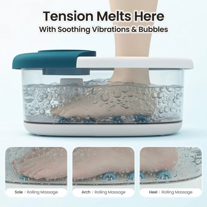 Масажна ванночка для ніг NAIPO XKAM-SPA18 блакитний зображення 2