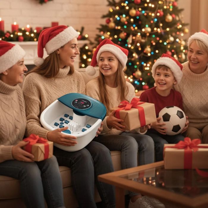 Масажна ванночка для ніг NAIPO XKAM-SPA18 блакитний зображення 7