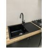 Мойка кухонная Adamant Horizon чорний + змішувач (1824296911503) изображение 2