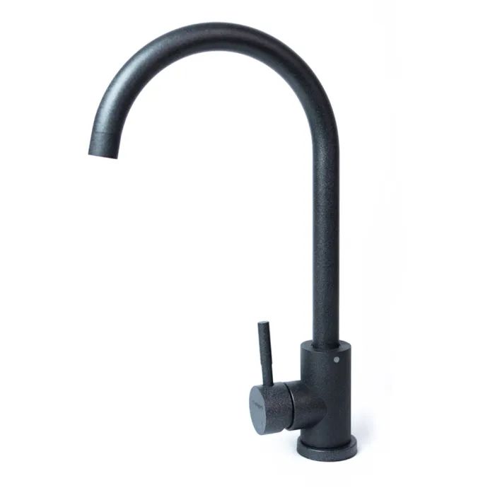 Мийка кухонна Adamant Ovum графіт + змішувач + дозатор (1824296900413) зображення 4