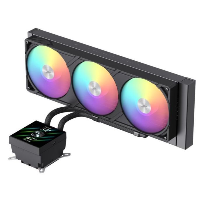 Система рідинного охолодження Gamemax GLACIER 360 LCD BK