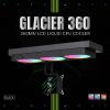 Система рідинного охолодження Gamemax GLACIER 360 LCD BK зображення 8