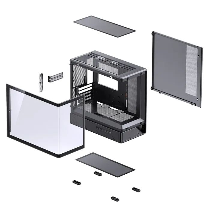 Корпус для ПК JONSBO D200 Black изображение 12