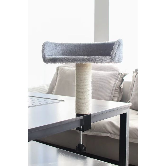 Лежак для тварин Me&Pet з кріпленням для столу сірий (NMP40) зображення 2