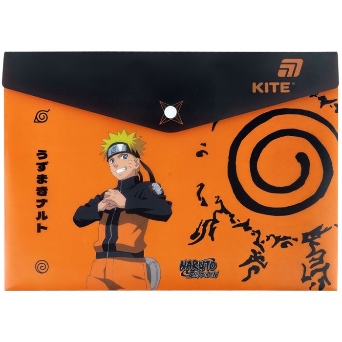 Папка - куточок Kite А4 Naruto (NR25-244)