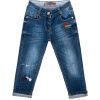 Джинси дитячі A-Yugi з відворотами (6434-110G-blue)