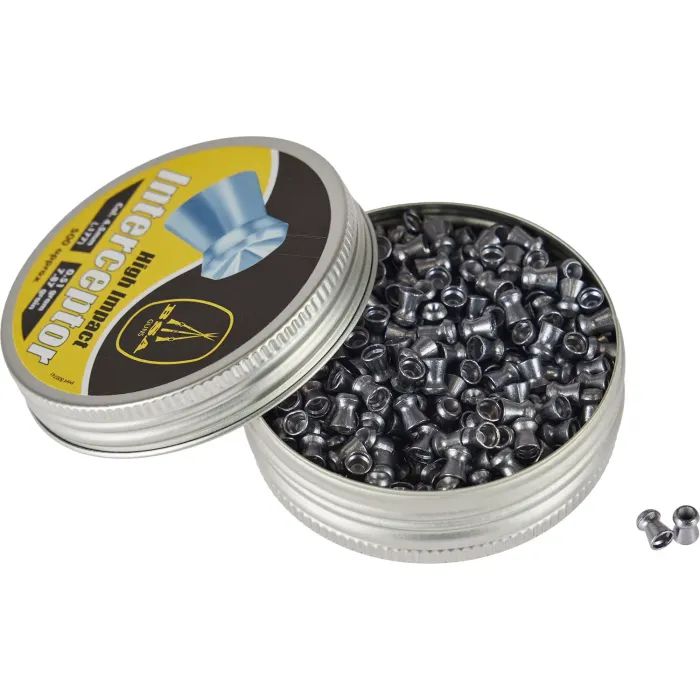 Пульки BSA Interceptor 4.5 мм, 0.51 г, 500 шт/уп (716A) изображение 2