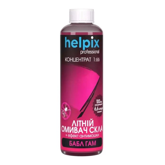 Омыватель автомобильный Helpix бабл гам 100 мл (4823075804450)