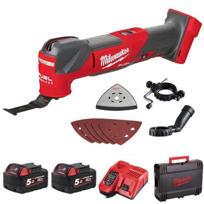 Реноватор Milwaukee M18 FUEL FMT-502X Li-Ion 2x5Ah (4933478492) изображение 2