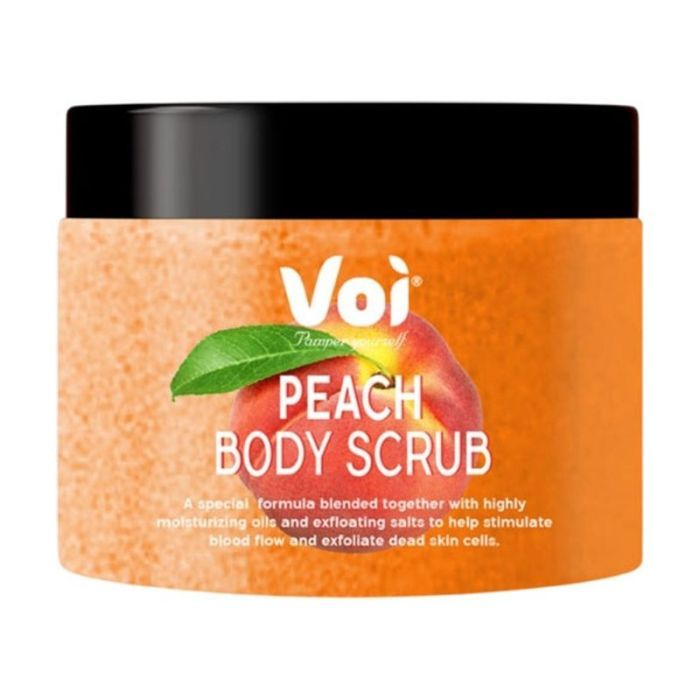Скраб для тіла Voi Peach Body Scrub Сольовий 300 мл (8681608226355)