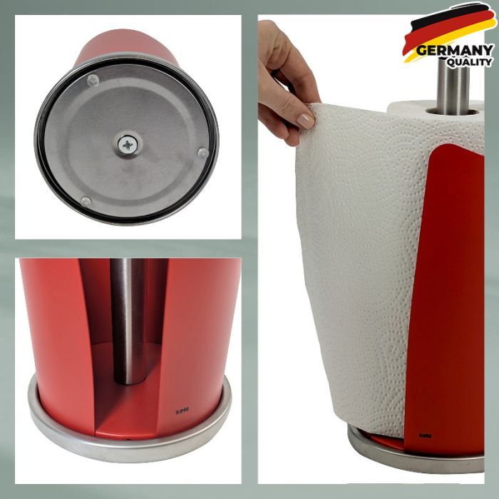 Держатель бумажных полотенец Kela Stella 15 х 32 см червоний (11241) изображение 4