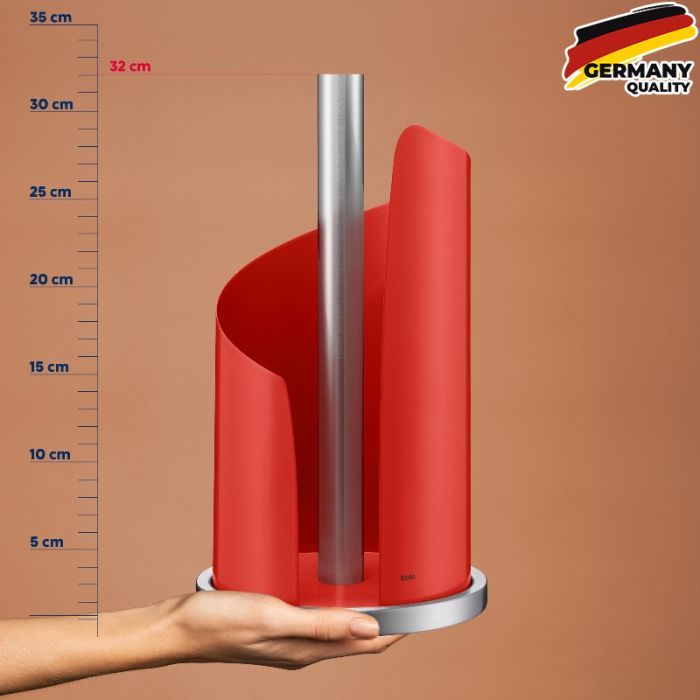 Держатель бумажных полотенец Kela Stella 15 х 32 см червоний (11241) изображение 5