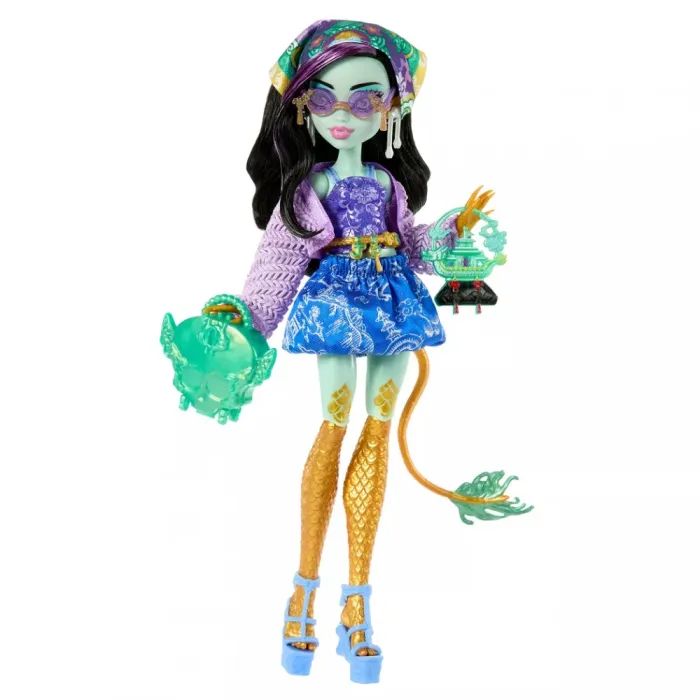 Кукла Monster High Набор-сюрприз Кошмарные каникулы Ужас-секреты Джинифайер (JDR52) изображение 3