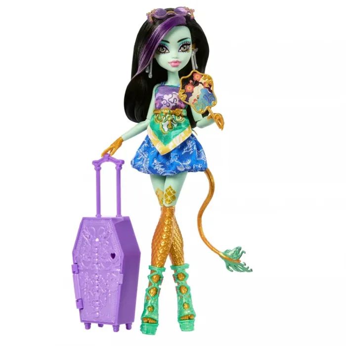 Кукла Monster High Набор-сюрприз Кошмарные каникулы Ужас-секреты Джинифайер (JDR52) изображение 4
