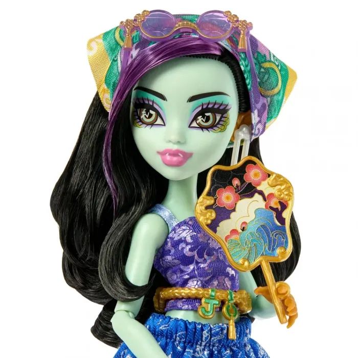 Кукла Monster High Набор-сюрприз Кошмарные каникулы Ужас-секреты Джинифайер (JDR52) изображение 5