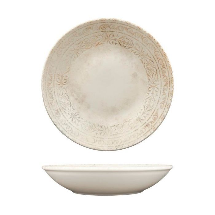 Тарелка By Bone серія "Antico" глибока 25 см 1300 мл (AN-FL-25-CK)