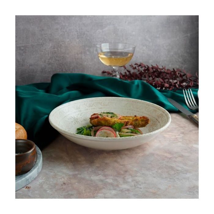 Тарелка By Bone серія "Antico" глибока 25 см 1300 мл (AN-FL-25-CK) изображение 2